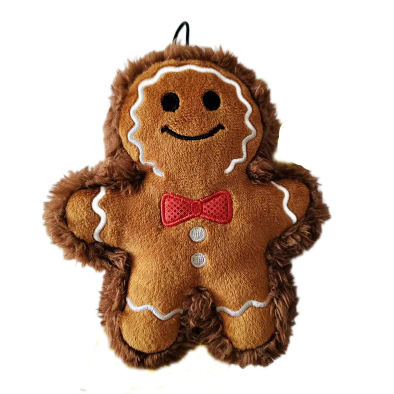 MRLA-088 Pet Plush Toy Cat Dog Puzzle Toy Cute Animals Bite Resistant Interactive Squeaky Pet Dog Teeth Cleaning Chew Toy Pet Supplies
