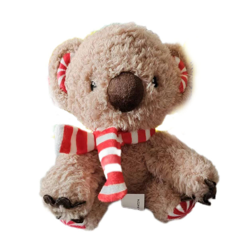 MRLA-066 Pet Plush Toy Cat Dog Puzzle Toy Cute Animals Bite Resistant Interactive Squeaky Pet Dog Teeth Cleaning Chew Toy Pet Supplies