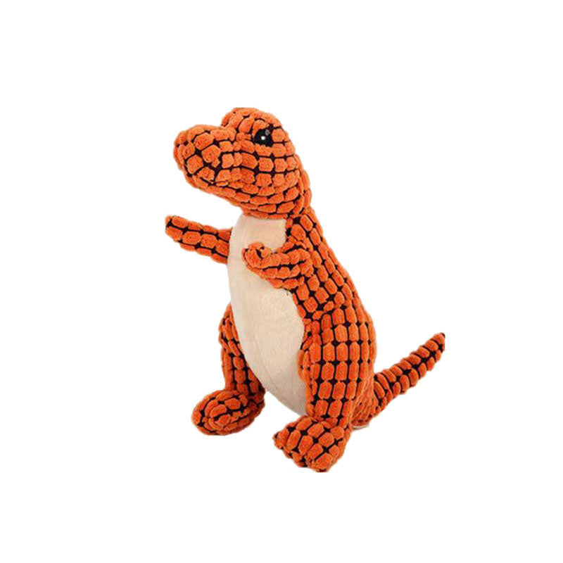 MRLA-010 Pet Plush Toy Cat Dog Puzzle Toy Cute Animals Bite Resistant Interactive Squeaky Pet Dog Teeth Cleaning Chew Toy Pet Supplies