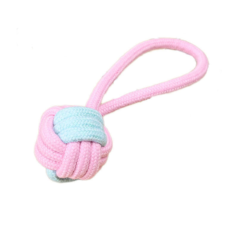 MRLS-024 The Dog Toy Knot, bears to bite the grinding tooth stick from high to relieve the boredom the divine instrument puppy puppy pet toy suppliesky Pet Dog Teeth Cleaning Chew Toy Pet Supplies