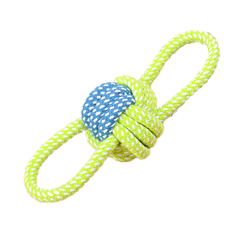 MRLS-025 The Dog Toy Knot, bears to bite the grinding tooth stick from high to relieve the boredom the divine instrument puppy puppy pet toy suppliesky Pet Dog Teeth Cleaning Chew Toy Pet Supplies