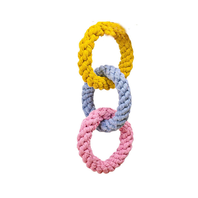 MRLS-028 The Dog Toy Knot, bears to bite the grinding tooth stick from high to relieve the boredom the divine instrument puppy puppy pet toy suppliesky Pet Dog Teeth Cleaning Chew Toy Pet Supplies