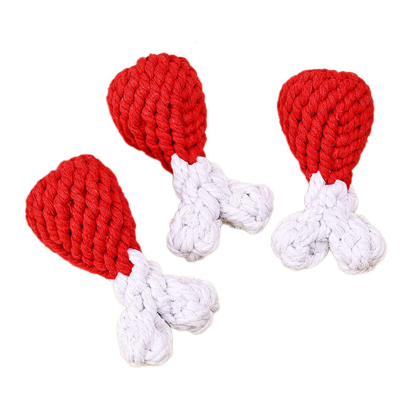 MRLS-032 The Dog Toy Knot, bears to bite the grinding tooth stick from high to relieve the boredom the divine instrument puppy puppy pet toy suppliesky Pet Dog Teeth Cleaning Chew Toy Pet Supplies