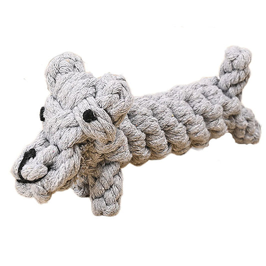 MRLS-002 The Dog Toy Knot, bears to bite the grinding tooth stick from high to relieve the boredom the divine instrument puppy puppy pet toy suppliesky Pet Dog Teeth Cleaning Chew Toy Pet Supplies