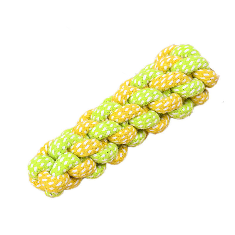 MRLS-007 The Dog Toy Knot, bears to bite the grinding tooth stick from high to relieve the boredom the divine instrument puppy puppy pet toy suppliesky Pet Dog Teeth Cleaning Chew Toy Pet Supplies