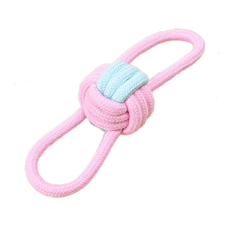 MRLS-020 The Dog Toy Knot, bears to bite the grinding tooth stick from high to relieve the boredom the divine instrument puppy puppy pet toy suppliesky Pet Dog Teeth Cleaning Chew Toy Pet Supplies