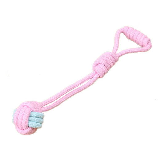 MRLS-022 The Dog Toy Knot, bears to bite the grinding tooth stick from high to relieve the boredom the divine instrument puppy puppy pet toy suppliesky Pet Dog Teeth Cleaning Chew Toy Pet Supplies