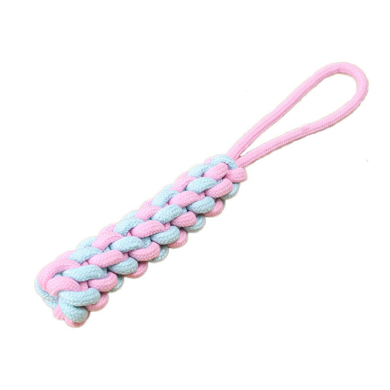 MRLS-023The Dog Toy Knot, bears to bite the grinding tooth stick from high to relieve the boredom the divine instrument puppy puppy pet toy suppliesky Pet Dog Teeth Cleaning Chew Toy Pet Supplies